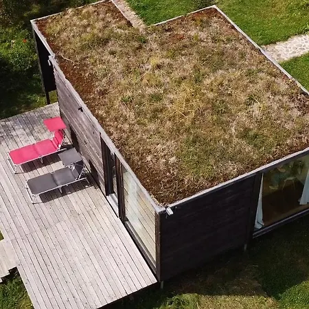 بيت للعطل Biodomek, Naturalny Dom Z Przepieknymi Widokami Na Gory Gniewoszow (Lower Silesia)