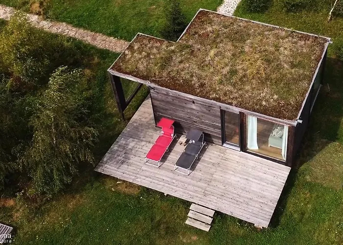 Biodomek, Naturalny Dom Z Przepieknymi Widokami Na Gory Ferienhaus Gniewoszow (Lower Silesia)